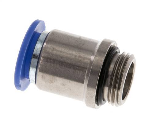 Racor rápido de 12mm x G3/8'' con rosca macho latón/PA 66 NBR hexágono interior [2 piezas]