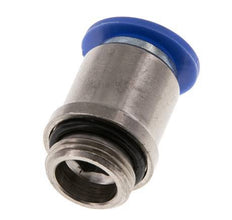 Racor rápido de 12mm x G3/8'' con rosca macho latón/PA 66 NBR hexágono interior [2 piezas]