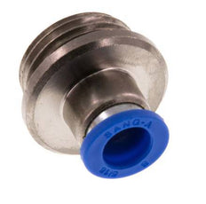 Racor rápido de 8mm x G1/2'' con rosca macho latón/PA 66 NBR hexágono interior [2 piezas]