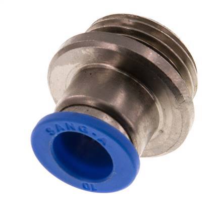Racor rápido de 10mm x G1/2'' con rosca macho latón/PA 66 NBR hexágono interior [2 piezas]