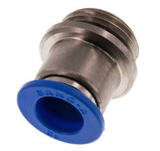 Racor de 12mm x G1/2'' con rosca macho latón/PA 66 NBR hexágono interior [2 piezas]