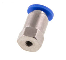 Racor rápido 3mm x M 3 con rosca hembra Latón/PA 66 NBR [2 piezas]