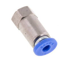 Racor rápido 3mm x M 5 con rosca hembra Latón/PA 66 NBR [2 piezas]