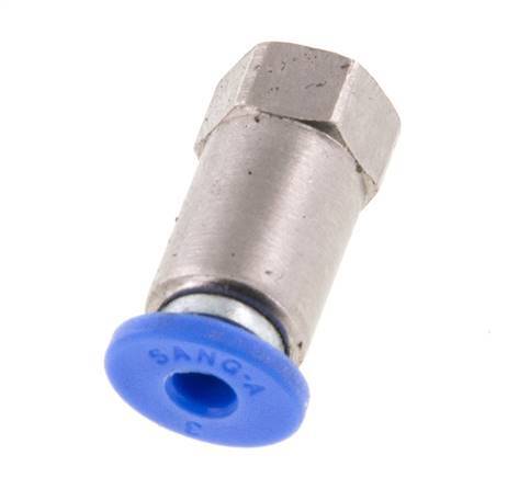 Racor rápido 3mm x M 5 con rosca hembra Latón/PA 66 NBR [2 piezas]