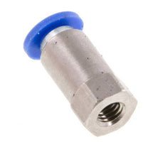 Racor rápido 3mm x M 5 con rosca hembra Latón/PA 66 NBR [2 piezas]