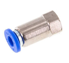 Racor rápido 4mm x M 5 con rosca hembra Latón/PA 66 NBR [2 piezas]