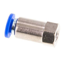 Racor rápido 4mm x M 5 con rosca hembra Latón/PA 66 NBR [2 piezas]