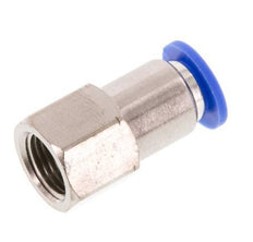 Racor de 6mm x G1/8'' con rosca hembra Latón/PA 66 NBR [2 Piezas]