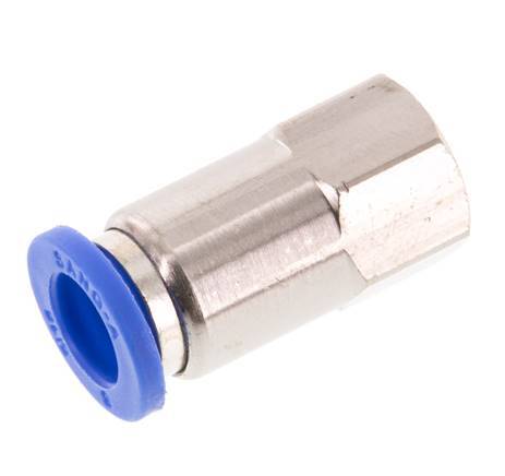 Racor de 8mm x G1/8'' con rosca hembra Latón/PA 66 NBR [2 Piezas]