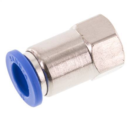 Racor de 10mm x G1/8'' con rosca hembra Latón/PA 66 NBR [2 piezas]