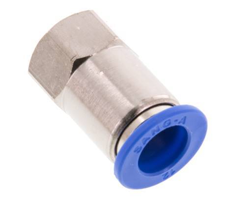 Racor de 12mm x G1/4'' con rosca hembra Latón/PA 66 NBR [2 piezas]