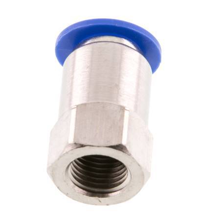 Racor de 12mm x G1/4'' con rosca hembra Latón/PA 66 NBR [2 piezas]