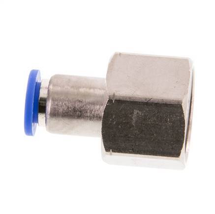 Racor de 6mm x G3/8'' con rosca hembra Latón/PA 66 NBR [2 Piezas]