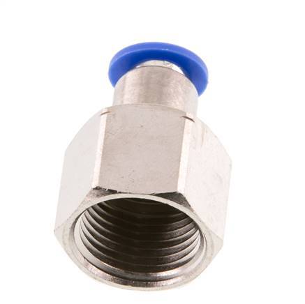 Racor de 6mm x G3/8'' con rosca hembra Latón/PA 66 NBR [2 Piezas]
