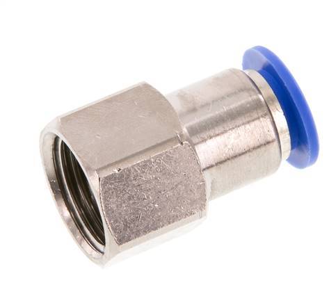 Racor de 12mm x G1/2'' con rosca hembra Latón/PA 66 NBR