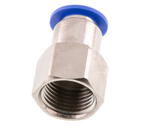 Racor de 12mm x G1/2'' con rosca hembra Latón/PA 66 NBR
