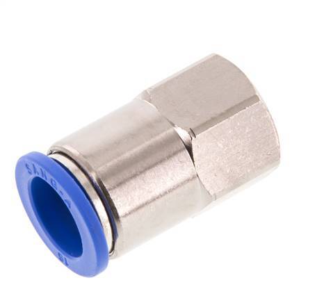 Racor de 16mm x G1/2'' con rosca hembra Latón/PA 66 NBR