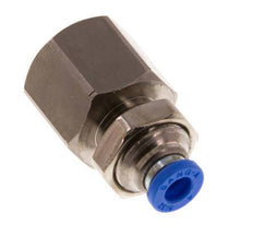 Racor rápido de 4mm x G1/4'' con rosca hembra de latón/PA 66 NBR [2 piezas]