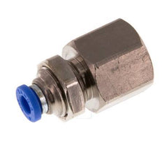 Racor rápido de 4mm x G1/4'' con rosca hembra de latón/PA 66 NBR [2 piezas]