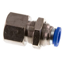 Racor rápido de 8mm x G1/4'' con rosca hembra de latón/PA 66 NBR [2 piezas]