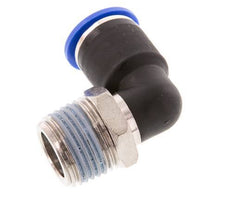 Codo de 90 grados de 12mm x R1/2'' con rosca macho latón/PA 66 NBR giratorio [2 piezas]