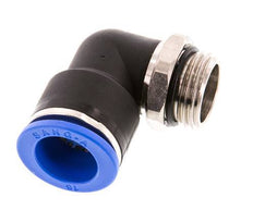 Racor de 16mm x G1/2'' 90deg con rosca macho Latón/PA 66 NBR Manguito corto giratorio