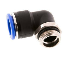 Racor de 16mm x G1/2'' 90deg con rosca macho Latón/PA 66 NBR Manguito corto giratorio