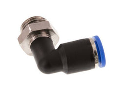 Racor de 8mm x G1/4'' 90deg con rosca macho latón/PA 66 NBR giratorio [2 piezas]