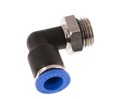 Racor de 8mm x G1/4'' 90deg con rosca macho latón/PA 66 NBR giratorio [2 piezas]