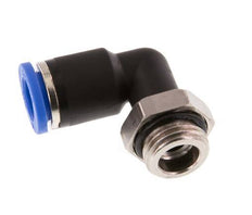 Racor de 8mm x G1/4'' 90deg con rosca macho latón/PA 66 NBR giratorio [2 piezas]