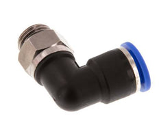 Codo de 90 grados 10mm x G1/4'' con rosca macho latón/PA 66 NBR giratorio [2 piezas]