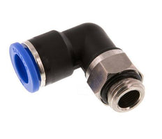 Codo de 90 grados 10mm x G1/4'' con rosca macho latón/PA 66 NBR giratorio [2 piezas]