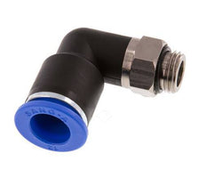 Codo de 90 grados 12mm x G1/4'' con rosca macho latón/PA 66 NBR giratorio [2 piezas]