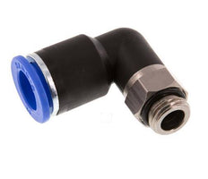 Codo de 90 grados 12mm x G1/4'' con rosca macho latón/PA 66 NBR giratorio [2 piezas]