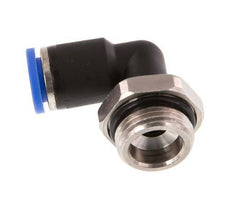 Codo de 8mm x G3/8'' de 90 grados con rosca macho latón/PA 66 NBR giratorio [2 piezas]