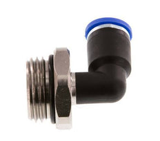 Codo de 8mm x G1/2'' de 90 grados con rosca macho latón/PA 66 NBR giratorio [2 piezas]
