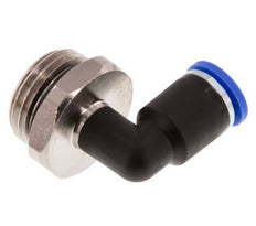 Codo de 8mm x G1/2'' de 90 grados con rosca macho latón/PA 66 NBR giratorio [2 piezas]