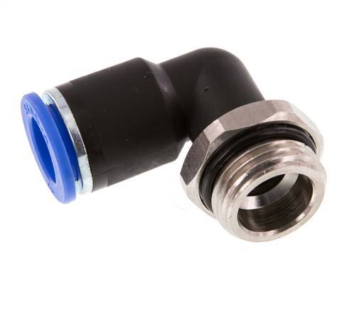 Codo de 90 grados 12mm x G1/2'' con rosca macho latón/PA 66 NBR giratorio [2 piezas]