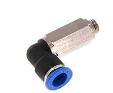 Codo de 90 grados 10mm x G1/8'' con rosca macho Latón/PA 66 NBR Manguito largo giratorio [2 piezas]