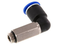 Racor de 12mm x G1/4'' 90deg con rosca macho Latón/PA 66 NBR de manguito largo giratorio