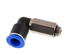 Racor de 12mm x G1/4'' 90deg con rosca macho Latón/PA 66 NBR de manguito largo giratorio
