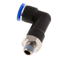 Codo de 90 grados 10mm x R1/8'' con rosca macho latón/PA 66 NBR cuerpo largo giratorio [2 piezas]