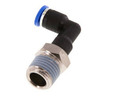 Codo de 90 grados de 4mm x R1/4'' con rosca macho latón/PA 66 NBR cuerpo largo giratorio [2 piezas]
