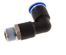 Codo de 90 grados 12mm x R3/8'' con rosca macho latón/PA 66 NBR cuerpo largo giratorio [2 piezas]
