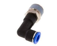 Codo de 90 grados de 10mm x R1/2'' con rosca macho latón/PA 66 NBR cuerpo largo giratorio [2 piezas]