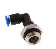 Racor de 4mm x G1/4'' 90deg con rosca macho latón/PA 66 NBR cuerpo largo giratorio [2 piezas]