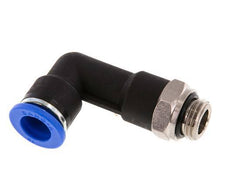 Codo de 90 grados 10mm x G1/4'' con rosca macho latón/PA 66 NBR cuerpo largo giratorio [2 piezas]