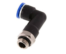 Codo de 90 grados 10mm x G1/4'' con rosca macho latón/PA 66 NBR cuerpo largo giratorio [2 piezas]
