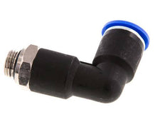 Codo de 90 grados 12mm x G1/4'' con rosca macho latón/PA 66 NBR cuerpo largo giratorio [2 piezas]
