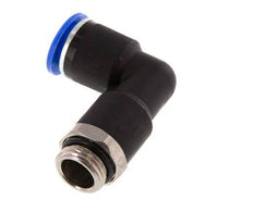 Codo de 90 grados 12mm x G3/8'' con rosca macho latón/PA 66 NBR cuerpo largo giratorio [2 piezas]